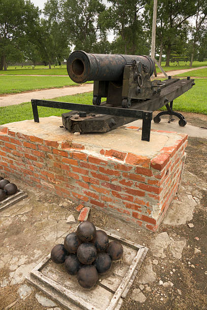 Fort McHenry Red Brick Structure And Doorway