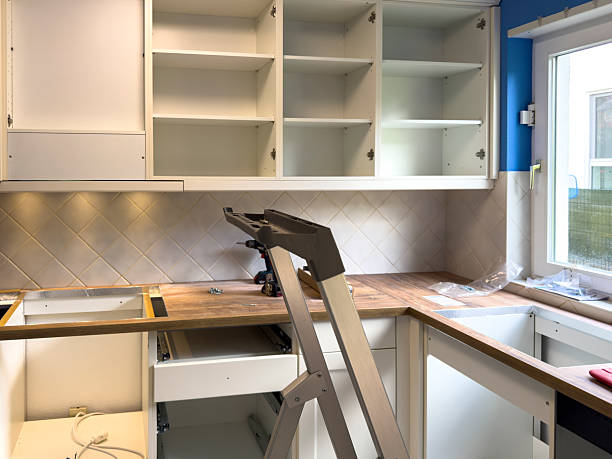 istock Parts of an unfinished kitchen. 2236788275