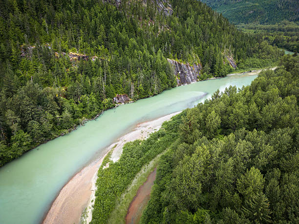 istock Yellowhead Highway On Route To Prince Rupert, Drone View 2236790097