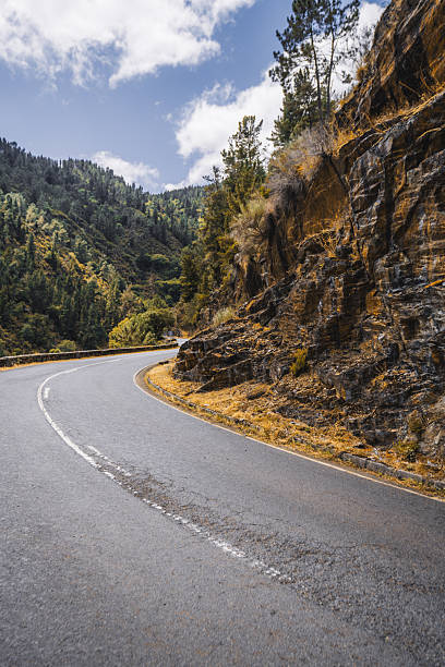 istock Autumn mountain road Asturias 2236795291
