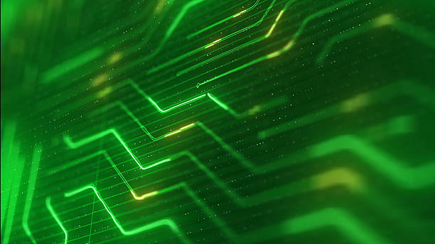 istock Circuit Board Background - 4K Stok photo 2236800968