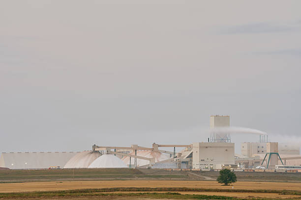 istock Industrial Plant in Prairie Landscape, Saskatchewan, Canada 2236803878