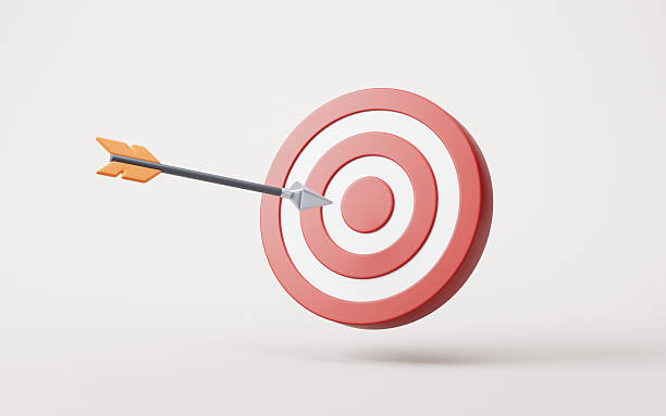 istock Target center and arrow with business target concept, 3d rendering. 2236820279