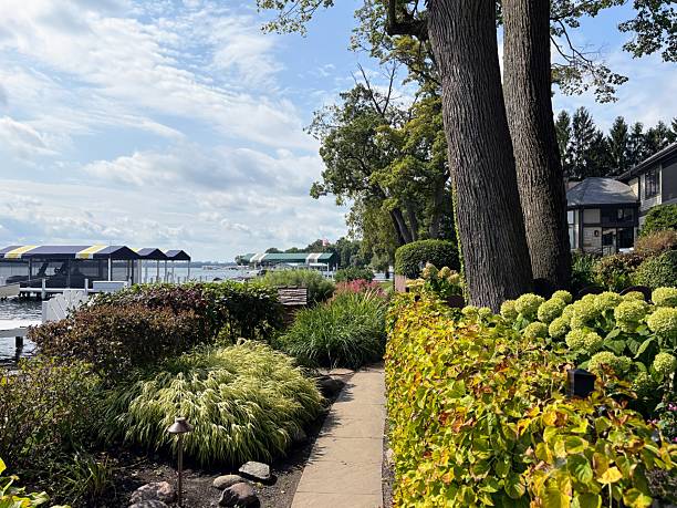 istock Lake Geneva Shore Path in Wisconsin 2236821619