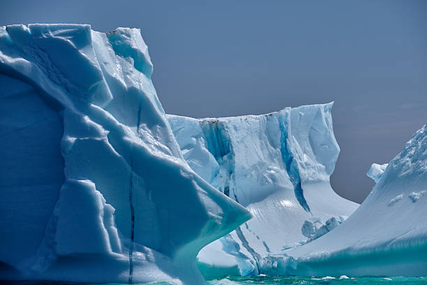 istock A massive iceberg in the North Atlantic Ocean with multiple fissures which may cause it to calve at some point 2236829094