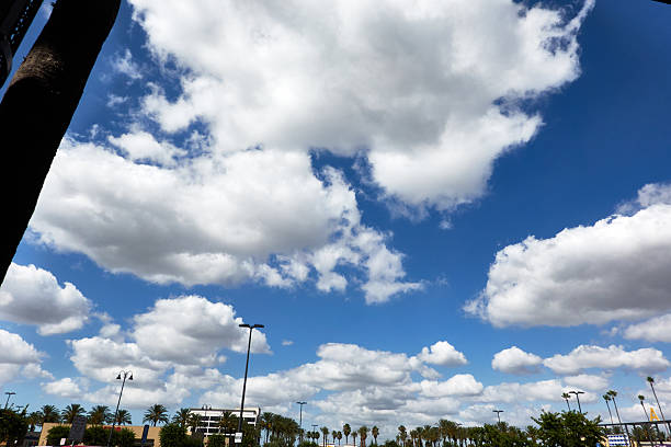 California, sunny day, dramatic sky