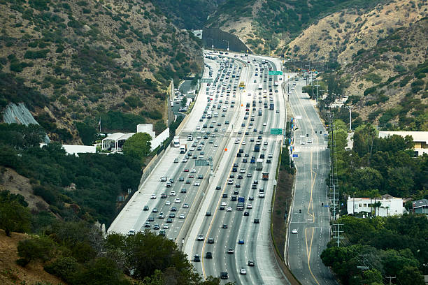 diminishing perspective. highway