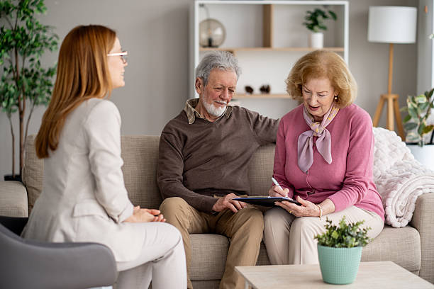istock Elderly couple capturing memories with advisor's assistance 2236829426