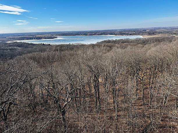 istock Pike Lake Frozen in the Winter 2236833567
