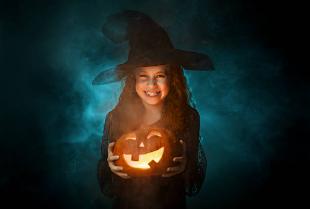 istock Girl is celebrating Halloween 2236841485