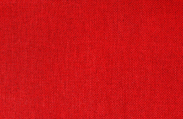 istock Dark red linen fabric cloth texture background, seamless pattern of natural textile. 2236845420