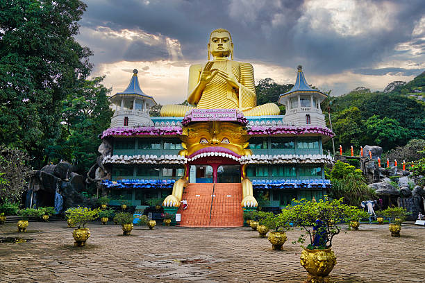 istock Massive Buddha statue,Golden Buddha Temple,Dambulla,Sri Lanka 2236846682
