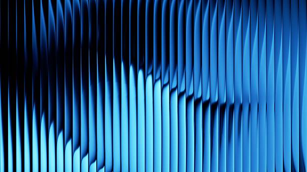 Abstract glass gradient with futuristic blue light reflections, modern 3D texture perfect for digital backgrounds, sci-fi design, and high-tech visual projects.