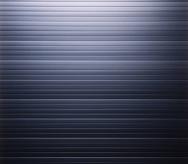 istock Dark gray corrugated metal texture forming a modern background 2236850438