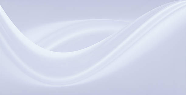 istock Close-up soft light blue fabric with gentle curved folds. Fabric fine visible texture and subtle sheen which creates glowing effect. Soft shadows and highlights accentuate smooth drapes and ripples 2236860874