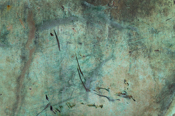 istock old green rusty metal texture background for design 2236865250