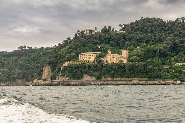 Portofino coast. Mediterranean sea - Italy