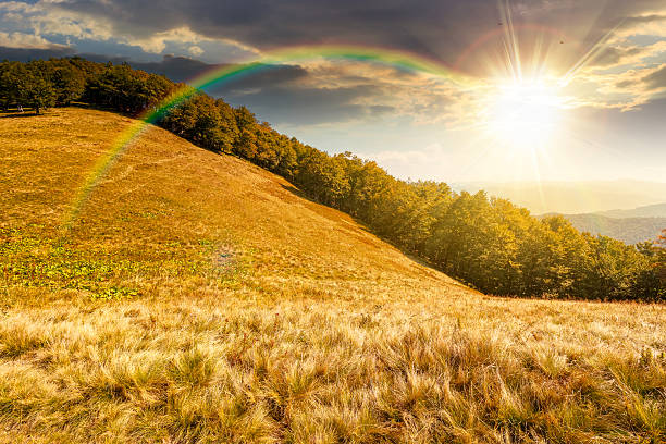 istock calm autumn day in mountains at sunset 2236889739