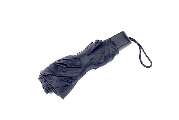 istock Black male umbrella on a white background 2236891461