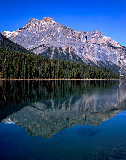 istock Emerald Peak and Mount Mitchell seen from Emerald Lake, Yoho National Park 2236902504