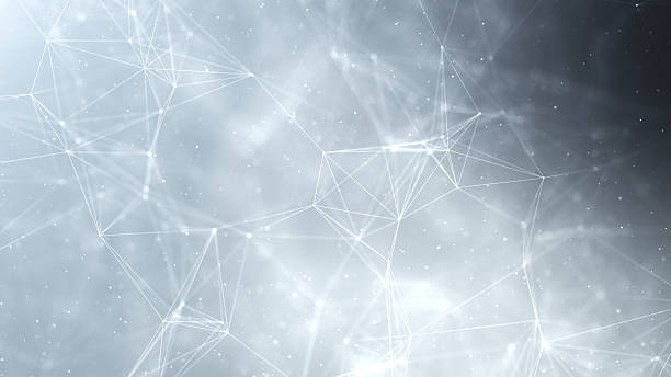 istock Digital Cyberspace with Particles and Digital Data Network Connections. High Speed Connection and Data Analysis Technology Digital Background Concept. 4K stock video 2236905612