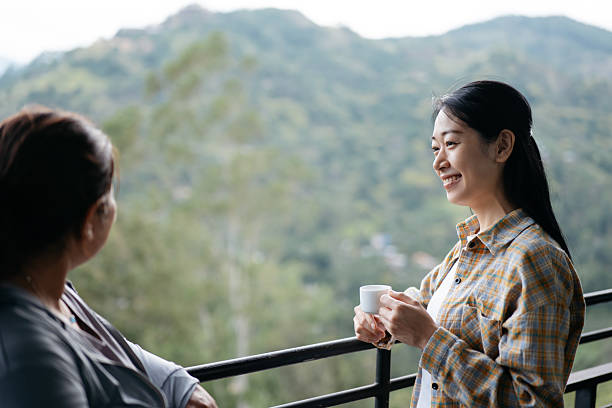 istock Travelers Enjoying Traditional Tea Tasting Experience 2236911478