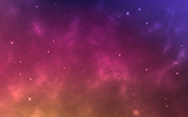 istock Galaxy background with vibrant color nebula clouds and glowing stars. Beautiful dreamy sky. Colorful cosmic wallpaper. Fantasy milky way. Starry universe. Vector Illustration 2236912312