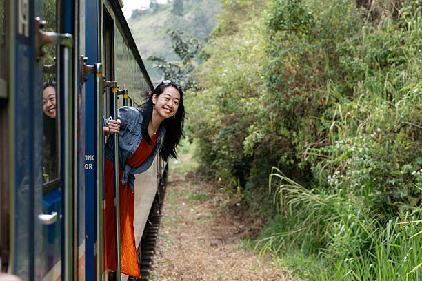istock Tourist Enjoying Train Ride Through Tea Plantations 2236915137
