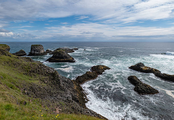 istock Arnarstapi basalt rocks  in atlantic ocean in Iceland 2236919102
