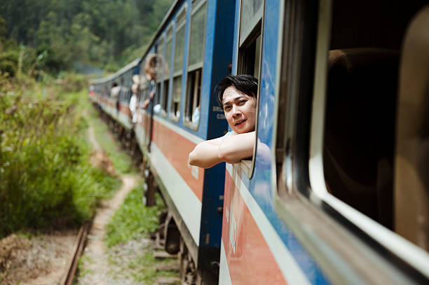 istock Tourist Enjoying Train Ride Through Tea Plantations 2236931383