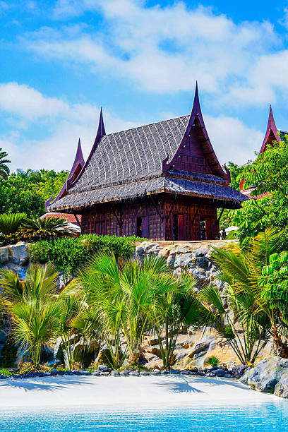 istock Traditional Thai Pavilion with Tropical Surroundings 2236941465