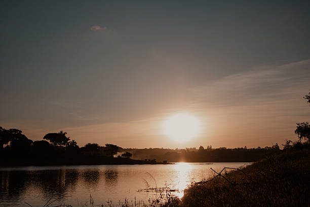 istock Scenic Sunset Over Lake Landscape 2236943024