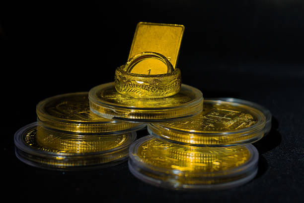 istock Saving gold as a safe haven during economic crises. 2236961689
