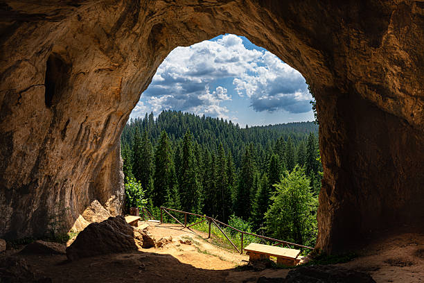 istock View from Bijambare Cave to Sunny Forest 2236974821