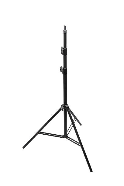 istock A black light stand for studio photography on a white background. 2236974833
