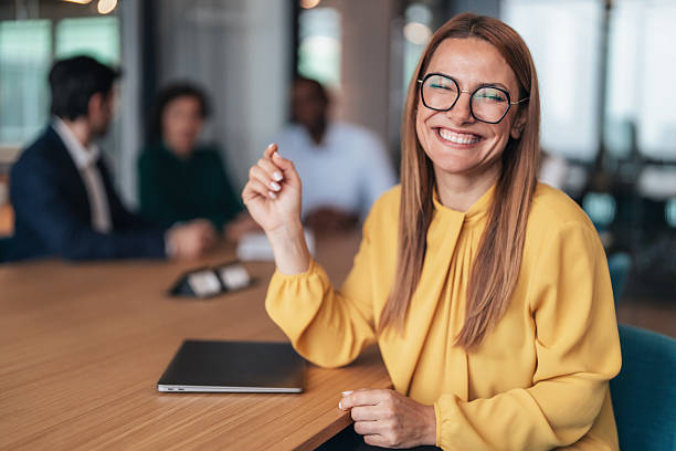 istock Confident businesswoman in modern office 2236981775