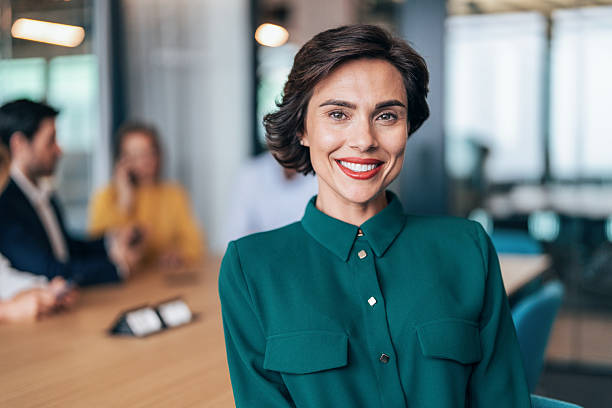 istock Confident businesswoman in modern office 2236981787