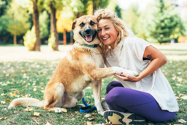 istock Unbreakable bond, a woman sharing a tender moment with her dog 2236985814