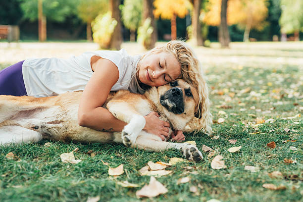 istock Unbreakable bond, a woman sharing a tender moment with her dog 2236985817