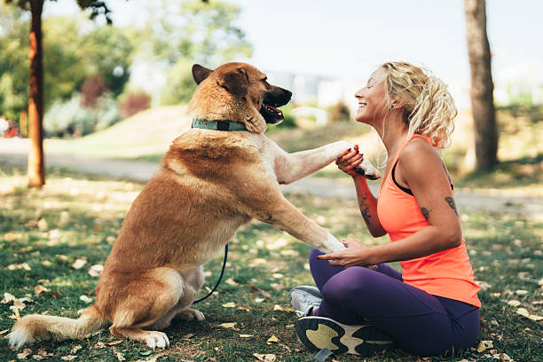 istock Unbreakable bond, a woman sharing a tender moment with her dog 2236985843