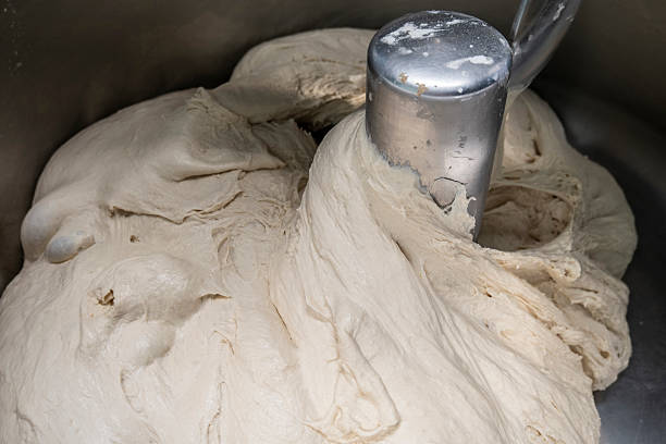 istock Pizza Dough Kneading in Industrial Mixer 2236986124
