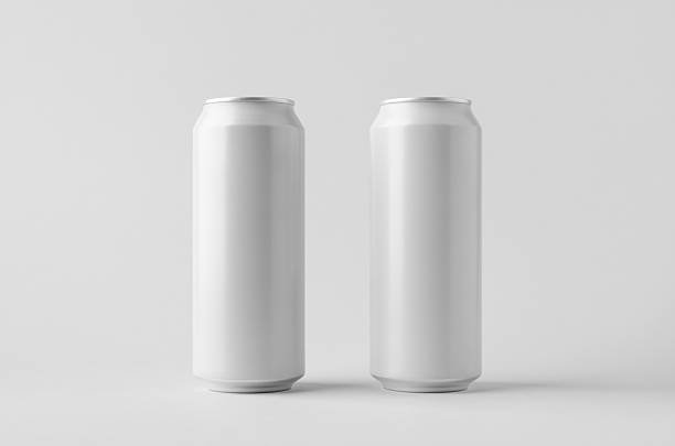 istock White large tall beer or soda aluminum can mockup. 2236990081