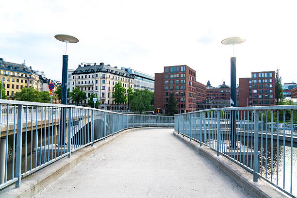 istock Stockholm city bridge spanning over water 2237000264