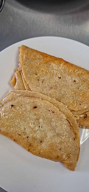 Traditional Mexican tacos, called Tacos Sudados