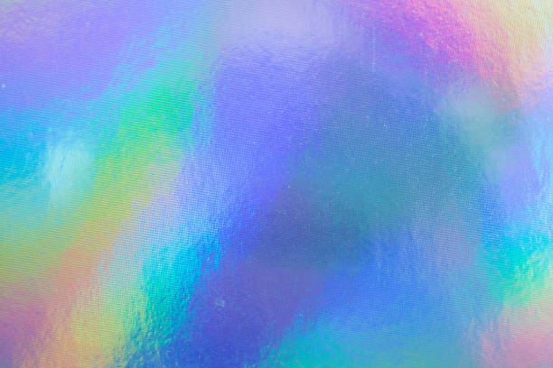 istock Holographic rainbow foil iridescent texture abstract hologram background 2237014096