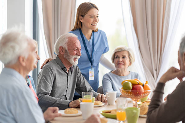 istock Sharing Joyful Moments at the Breakfast Table with Seniors 2237014667