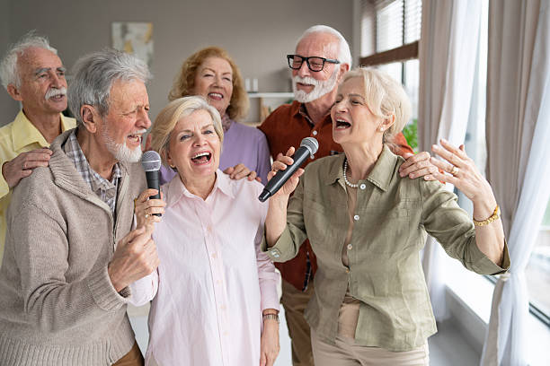istock Singing seniors expressing joy and friendship together 2237014721