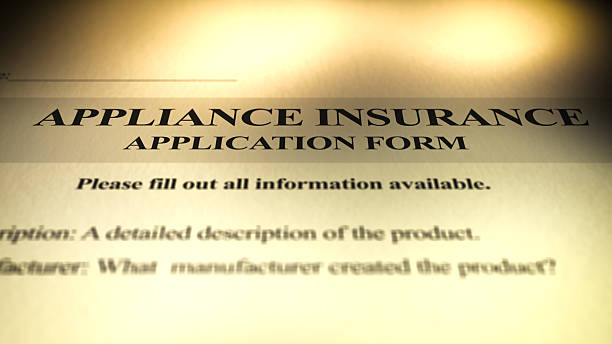 istock Camera Slides over Appliance Application Insurance Form 2237021627