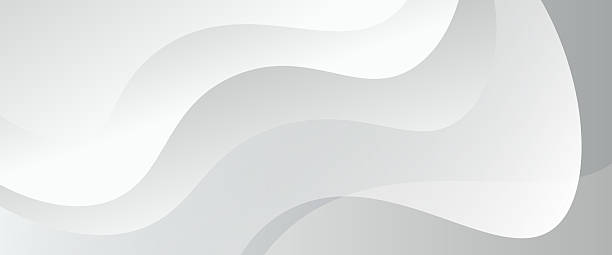 istock White gradient curve layered abstract background. Design Template For ads, Banner, Poster, Cover, Web, Brochure, Wallpaper, and flyer 2237036032