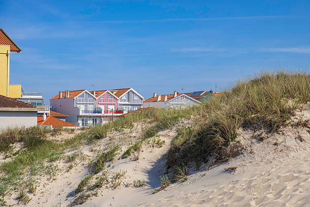 istock Costa Nova do Prado, a Portuguese seaside resort 2237038240